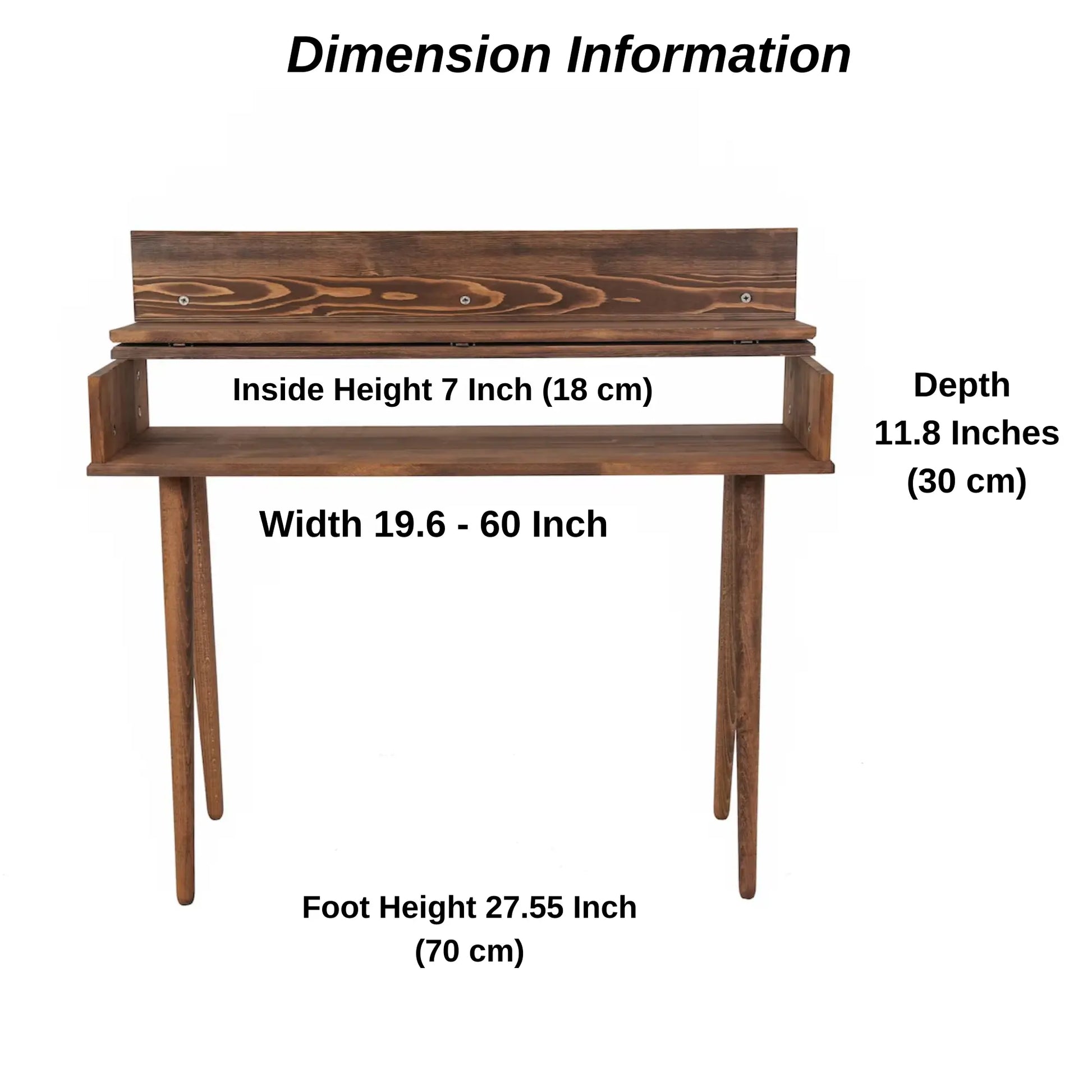 Mid-Century Modern Solid Wood Piano & Keyboard Stand – Handmade Studio Furniture My Store